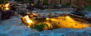 Illuminate Water Features for That Resort Feel